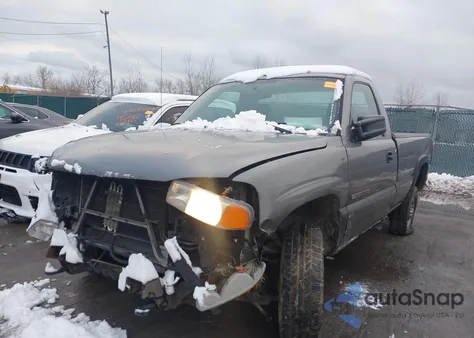 2006 GMC Sierra 2500Hd Work Truck from USA, damaged, VIN 1GTHK24U16E290007